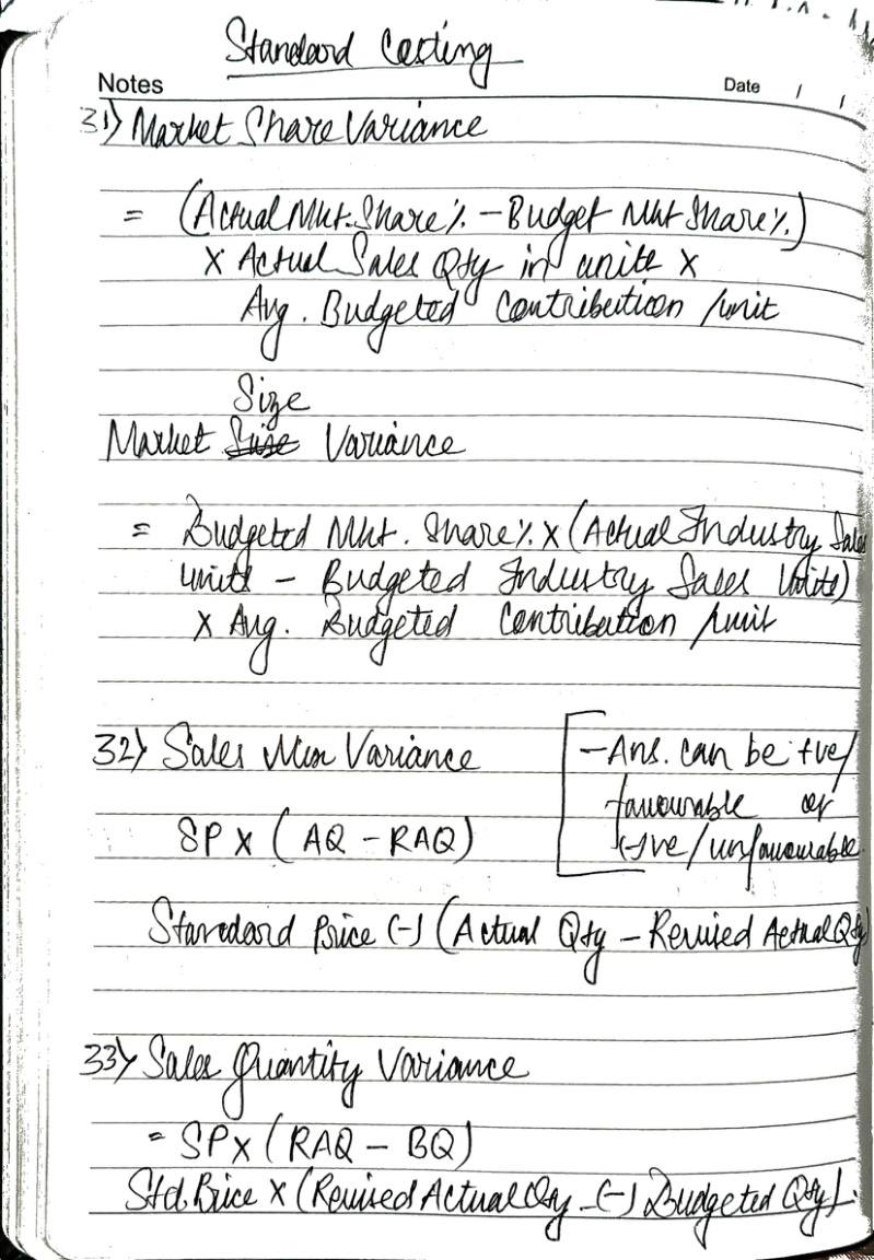 SPOM Set B SCMPE handwritten notes, page 1
