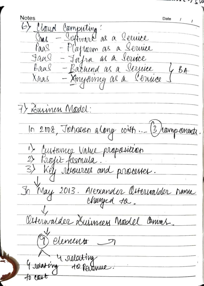 SPOM Set B SCMPE handwritten notes, page 19